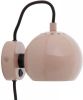Frandsen Ball Metal Magnet Wandlamp Ø 12 cm Nude Glossy online kopen