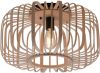 Leuchten Direkt Plafondlamp Racoon van hout, dikke stang, &#xD8, 52cm online kopen