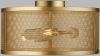 Searchlight Plafondlamp Fishnet, goud, &#xD8, 45 cm online kopen