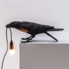 Seletti LED decoratie terraslamp Bird Lamp spelend zwart online kopen