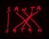 Seletti LED decoratie wandlamp Santa Satan, rood online kopen