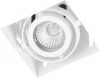 Berla Lighting Inbouwspot Vierkant Wit Trimless GU10 Incl. Stucrand online kopen