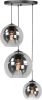 Highlight Hanglamp Fantasy Globe Smoke Glas 3Lichts 160cm online kopen