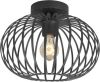 Highlight Plafondlamp Bolato Zwart 30cm online kopen