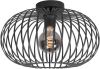 Freelight Plafondlamp Aglio Mat Zwart 40cm online kopen