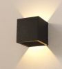 Artdelight Wandlamp LED Cube Zwart IP54 online kopen