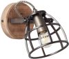 Brilliant wandlamp Matrix zwart E14 Leen Bakker online kopen