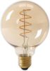 Trendhopper Calex LED Full Glass Flex Filament Globe Lamp 240V 4W 200lm E27 G125, Gold 2100K Dimmable, energy label A online kopen