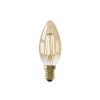 Trendhopper Calex LED Full Glass Filament Candle lamp 240V 3, 5W 200lm E14 B35, Gold 2100K CRI80 Dimmable, energy label A+ online kopen