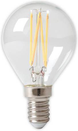 Trendhopper Calex LED Full Glass Filament Ball lamp 240V 3, 5W 350lm E14 P45, Clear 2700K CRI80 Dimmable, energy label A++ online kopen