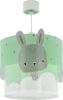 Dalber Kinderkamer hanglamp Baby Bunny soft groen met grijs 61152H online kopen