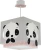 Dalber Hanglamp Panda Junior 24 X 43, 5 Cm E27 60w Roze/wit online kopen