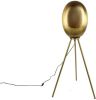 Merkloos Non branded Staande Lamp Eggy 25w 31 X 122 Cm E27 Staal Goud online kopen