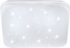 EGLO Led plafondlamp FRANIA S wit/l28 x h7 x b28 cm/inclusief 1x led plank(elk 10w, 1100lm, 3000k)/warm wit licht plafondlamp slaapkamerlamp bureaulamp lamp slaapkamer keuken hal vloerlamp keukenlamp online kopen