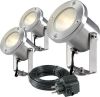 Garden Lights Spotlights Catalpa 3 st LED roestvrij staal 4121603 online kopen