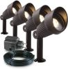 Garden Lights Tuin spotlights Focus aluminium 4 st 3151014 online kopen