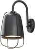 Konstsmide Buitenlamp 'Perugia' Wandlamp, E27 max 60W / 230V, kleur Zwart online kopen