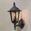 Konstsmide Buitenlamp 'Firenze' Wandlamp, 36cm, E27 / 230V, kleur Zwart online kopen