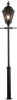 Konstsmide Staande Buitenlamp 'Pallas' 260cm hoog, E27 max 100W / 230V, kleur Zwart online kopen