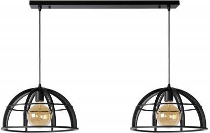 Lucide hanglamp Dikra 2 lamp zwart Ø40 cm Leen Bakker online kopen