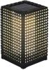 Luxform Solar LED vloerlamp voor buiten Martinique 25 cm zwart 30040 online kopen