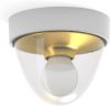 Nowodvorski Witte plafondlamp Nook met gouden binnenkant 7970 online kopen