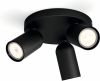 Philips Opbouwspot Pongee 3 lichts zwart 5058330PN online kopen