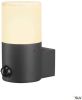 SLV verlichting Buitenlamp Grafit met bewegingssensor 1006179 online kopen