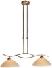 Steinhauer Eettafel hanglamp Capri 2 lichts bronsbruin 6836BR online kopen