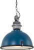 Steinhauer Hanglamp Bikkel blauw met metaalgrijs 7586PE online kopen