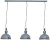 Steinhauer Hanglamp Bikkel Trio industrieel 3 lichts vintage grijs 7980GR online kopen