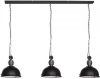 Steinhauer Hanglamp Bikkel Trio industrieel 3 lichts zwart 7980ZW online kopen
