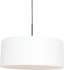 Steinhauer Hanglamp Sparkled Light 8154 Zwart Witte Kap online kopen