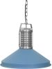 LichtXpert Lightning Industriele An Hanglamp H/bunker Blauw online kopen