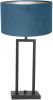 Steinhauer Schemerlamp Stanger met blauw velvet 8215ZW online kopen