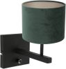 Steinhauer Stang wandlamp groen kapdiameter 20 cm metaal online kopen