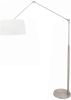 Steinhauer Vloerlamp Gramineus 165cm grijs met linnen witte kap 9719ST online kopen