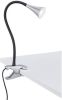 Trio international Klemlamp Viper grijs met zwart R22398187 online kopen