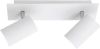 Trio international Moderne plafondspot Series 8024 2 lichts wit 802400201 online kopen