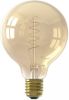 Trendhopper Calex LED Full Glass Flex Filament Globe Lamp 240V 4W 200lm E27 G95, Gold 2100K Dimmable, energy label A online kopen