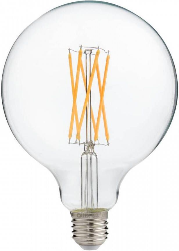 Trendhopper Calex LED Full Glass LongFilament Globe Lamp 240V 4W 350lm E27 GLB125, Clear 2300K Dimmable, energy label A+ online kopen