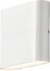 Konstsmide Buitenlamp 'Chieri' Wandlamp 11cm, PowerLED 2 x 3W / 230V, kleur Wit online kopen