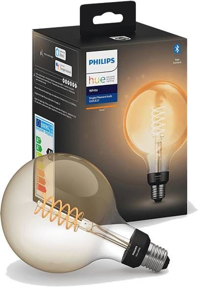 Philips Hue Verlichting Filamentlamp White Globe G125/E27 12.5 x 19.8 cm online kopen