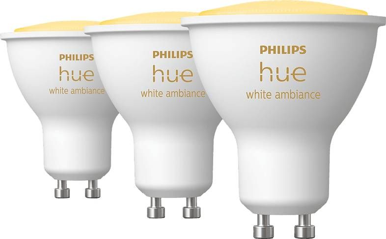Philips Hue GU10 5W White Ambiance set van 3 929001953312 online kopen