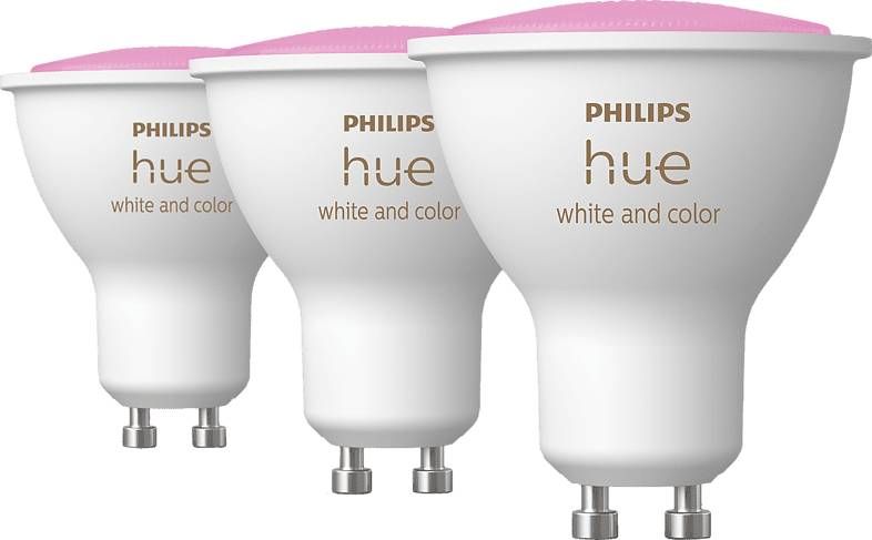 Philips Hue GU10 5W White and Color set van 3 929001953115 online kopen