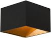 Boss & Wessing Opbouwspot Robin 10.2x10.2 cm met Gouden Glare Ring Zwart online kopen