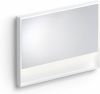 Clou Look At Me Spiegel 2700K LED Verlichting IP44 Omlijsting In Mat Wit 110x8x80 cm online kopen
