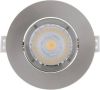 Sanimex Inbouw LED spot 5 Stuks Njoy IP44 Dimbaar 6W 430 Lumen Geborsteld Aluminium online kopen