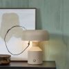 Its about RoMi Tafellamp 'Porto' 29cm, kleur Zand online kopen
