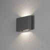 Buitenlamp 'Chieri' Wandlamp, PowerLED 2 x 6W / 230V, kleur antraciet online kopen